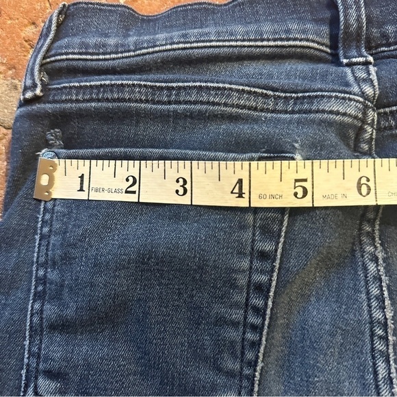 7 For All Mankind Womens Gwenevere High Waist Ankle Skinny Jean size 26 frayed - Picture 12 of 16